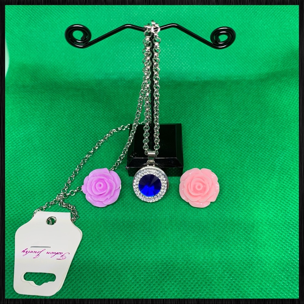 18MM Snap Necklace with 3 Snaps